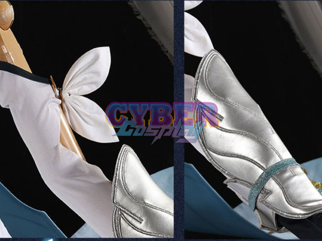Ready to Ship Genshin Impact Traveler Lumine Cosplay Costume Upgraded Version C02895
