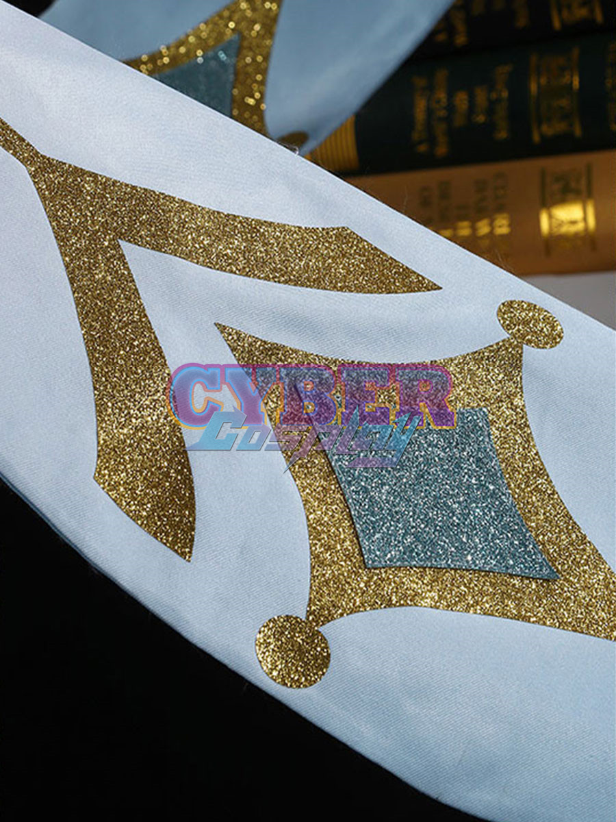 Ready to Ship Genshin Impact Traveler Lumine Cosplay Costume Upgraded Version C02895