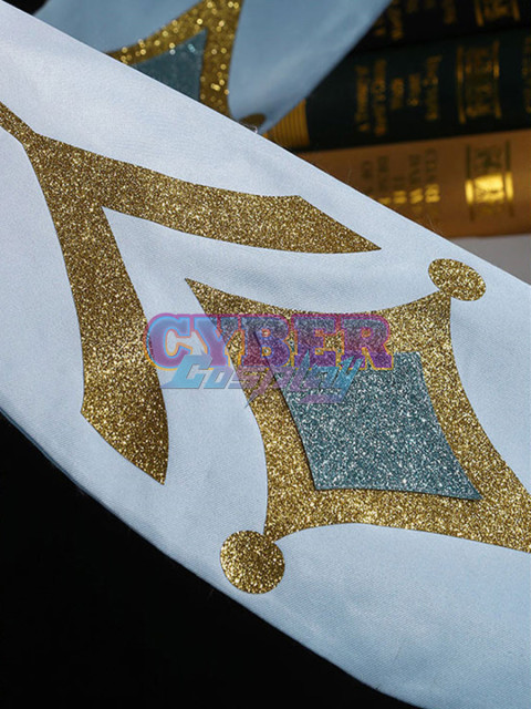 Ready to Ship Genshin Impact Traveler Lumine Cosplay Costume Upgraded Version C02895
