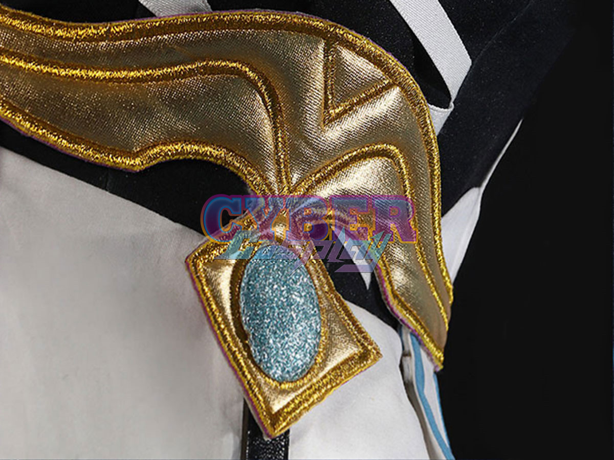 Ready to Ship Genshin Impact Traveler Lumine Cosplay Costume Upgraded Version C02895