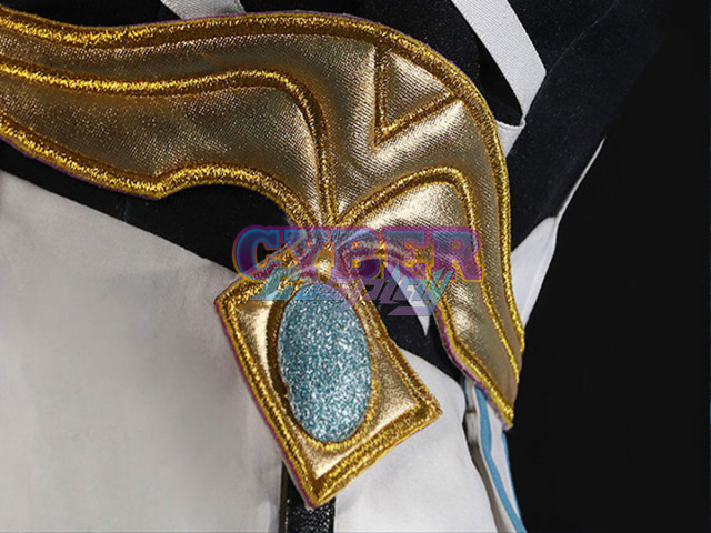 Ready to Ship Genshin Impact Traveler Lumine Cosplay Costume Upgraded Version C02895