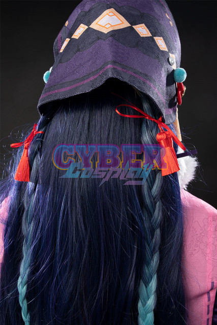 Genshin Impact YunJin Cosplay Costume Jacquard Version C00849