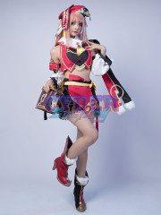 Game Genshin Impact Yanfei Cosplay Costume Upgraded Version C00480