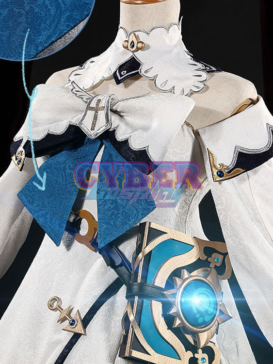 Ready to Ship Genshin Impact Barbara Cosplay Costume Upgraded Version C02896