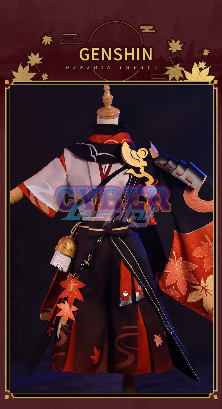 Genshin Impact Kaedehara Kazuha Cosplay Costume Jacquard Version C00778