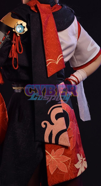 Genshin Impact Kaedehara Kazuha Cosplay Costume Jacquard Version C00778