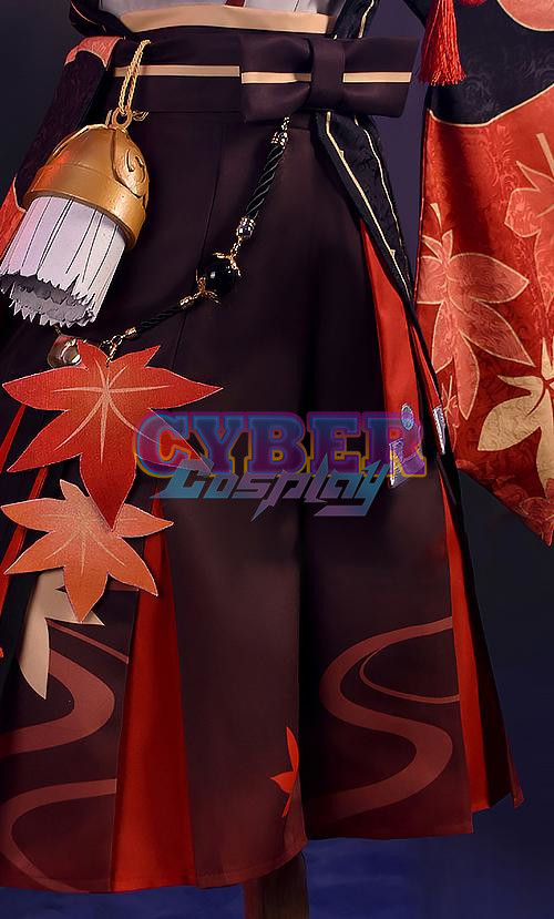 Genshin Impact Kaedehara Kazuha Cosplay Costume Jacquard Version C00778