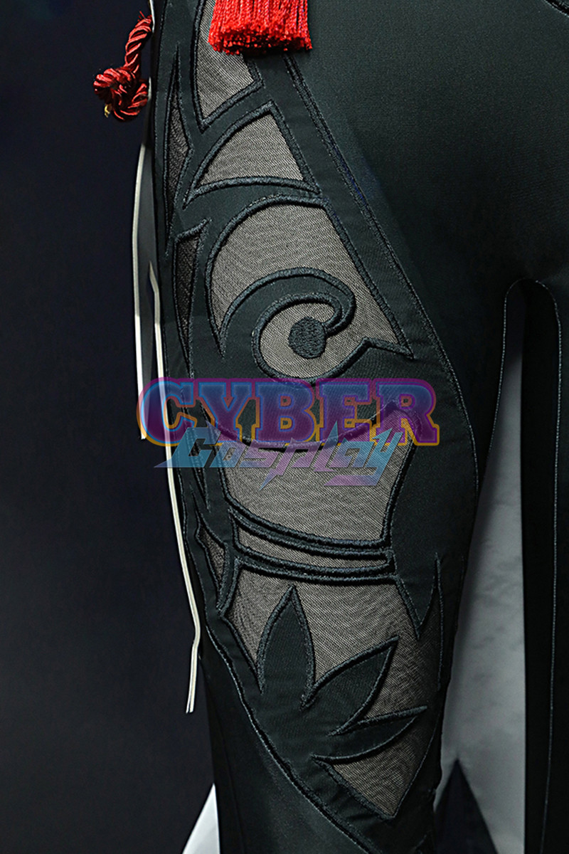 Game Genshin Impact Shenhe Cosplay Costume Jacquard Version C00907