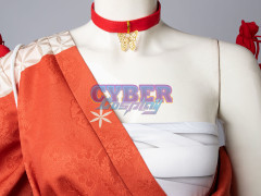 Genshin Impact Yoimiya Cosplay Costume Upgrade C00553