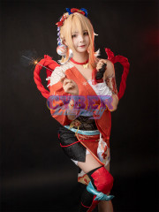 Genshin Impact Yoimiya Cosplay Costume Upgrade C00553