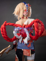 Genshin Impact Yoimiya Cosplay Costume Upgrade C00553