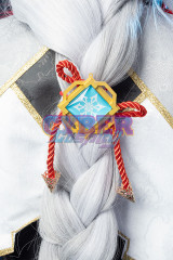 Game Genshin Impact Shenhe Cosplay Costume Jacquard Version C00907