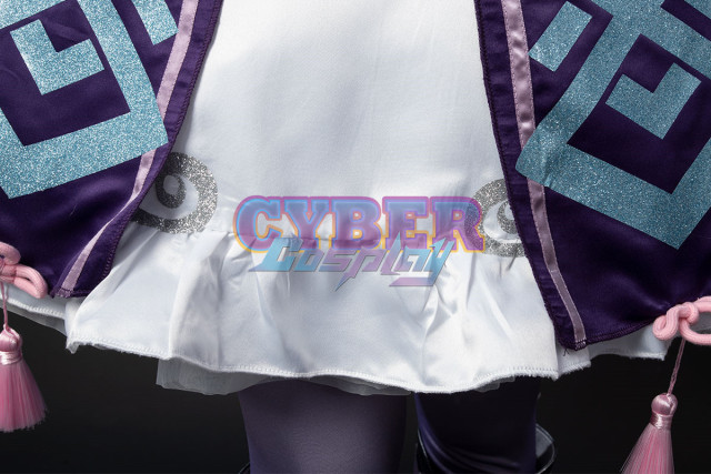 Genshin Impact YunJin Cosplay Costume Jacquard Version C00849
