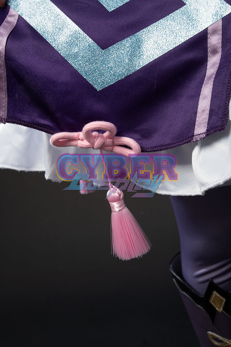 Genshin Impact YunJin Cosplay Costume Jacquard Version C00849