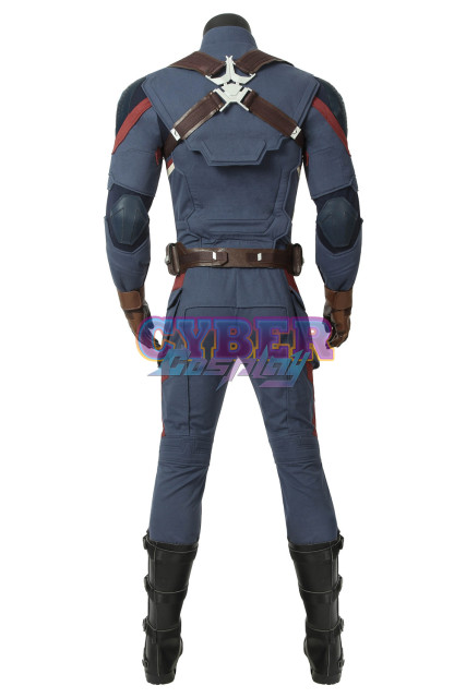 Endgame Captain America Steve Rogers Cosplay Costume Specials Version C00756
