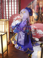 Genshin Impact Qiqi Cosplay Costume Upgrade Version C00166