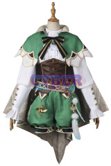 Genshin Impact - Venti Cosplay Costume Jacquard Version C00442