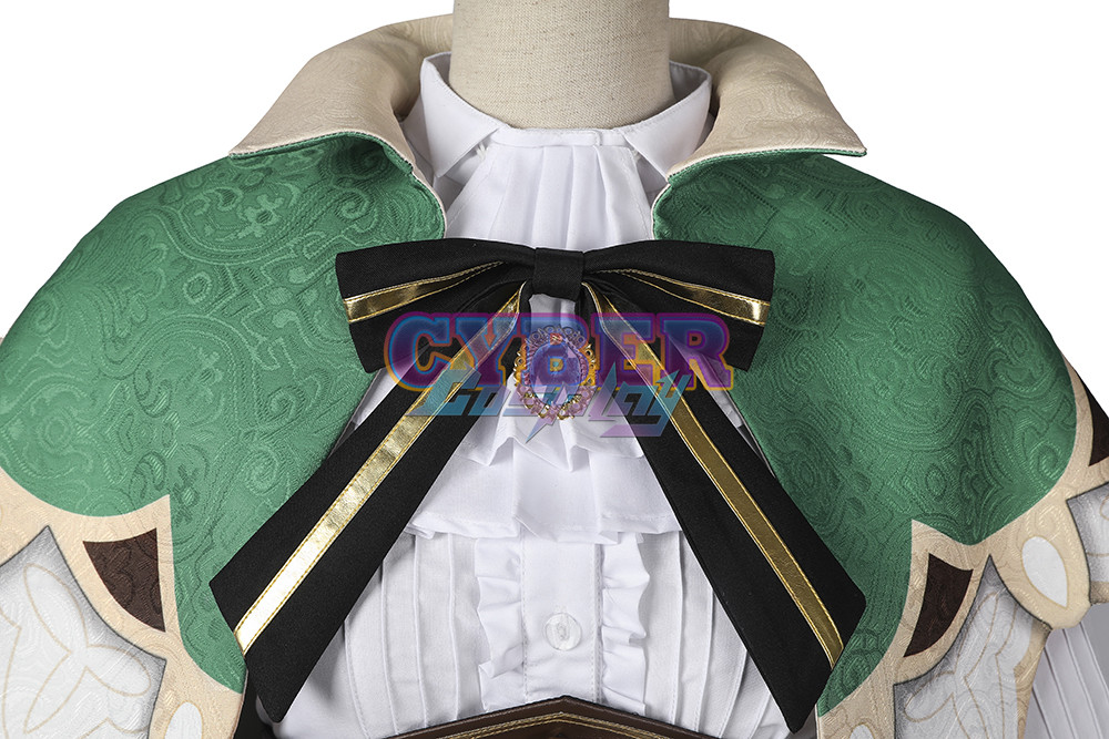 Genshin Impact - Venti Cosplay Costume Jacquard Version C00442