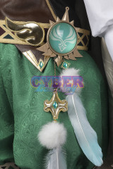 Genshin Impact - Venti Cosplay Costume Jacquard Version C00442