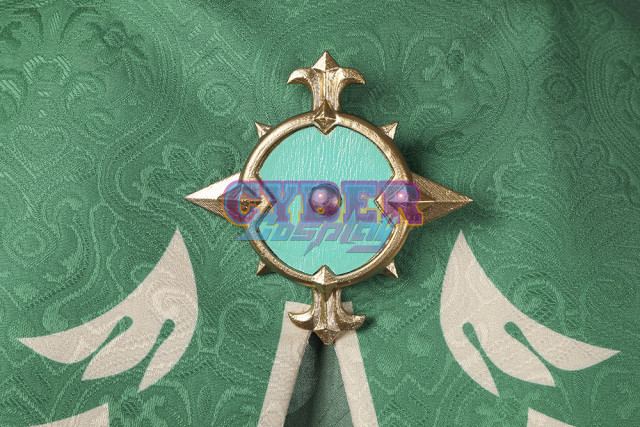 Genshin Impact - Venti Cosplay Costume Jacquard Version C00442