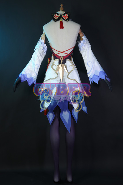 Genshin Impact - Ganyu Cosplay Costume Jacquard Version C00524