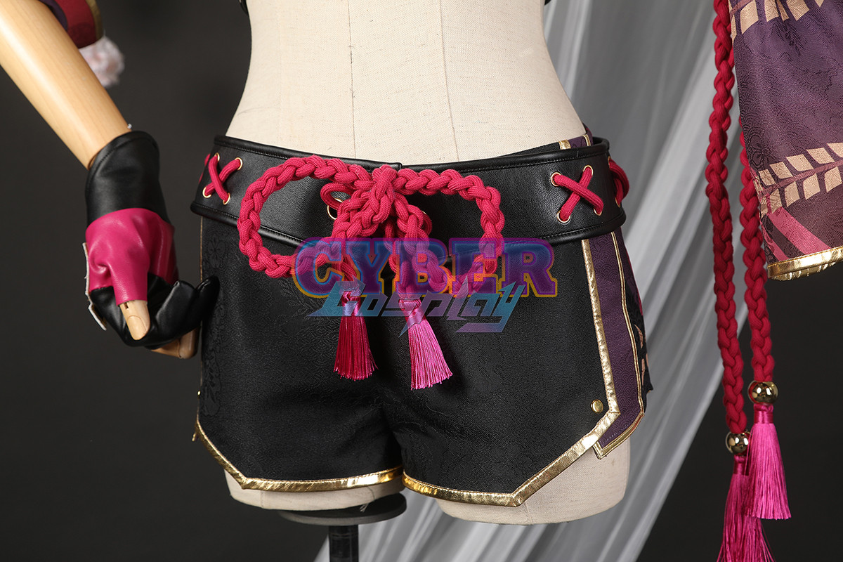 Genshin Impact Kuki Shinobu Cosplay Costume Jacquard Version C02058