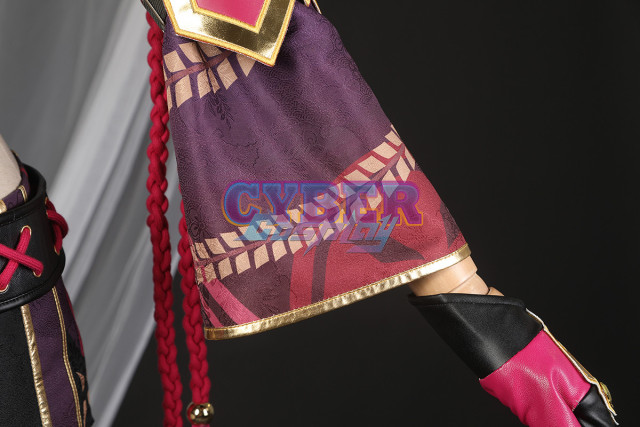 Genshin Impact Kuki Shinobu Cosplay Costume Jacquard Version C02058