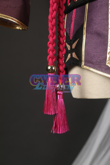Genshin Impact Kuki Shinobu Cosplay Costume Jacquard Version C02058
