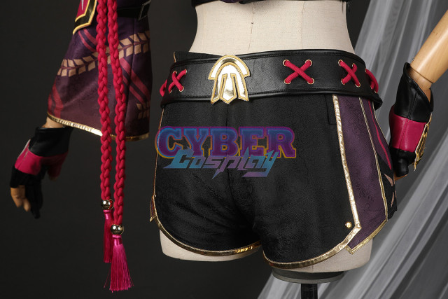 Genshin Impact Kuki Shinobu Cosplay Costume Jacquard Version C02058