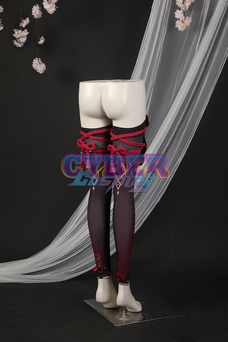 Genshin Impact Kuki Shinobu Cosplay Costume Jacquard Version C02058