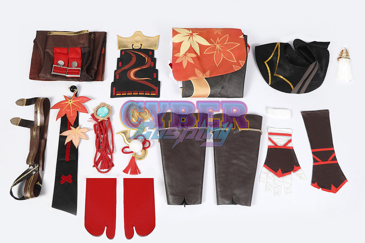 Genshin Impact Kaedehara Kazuha Cosplay Costume C02035