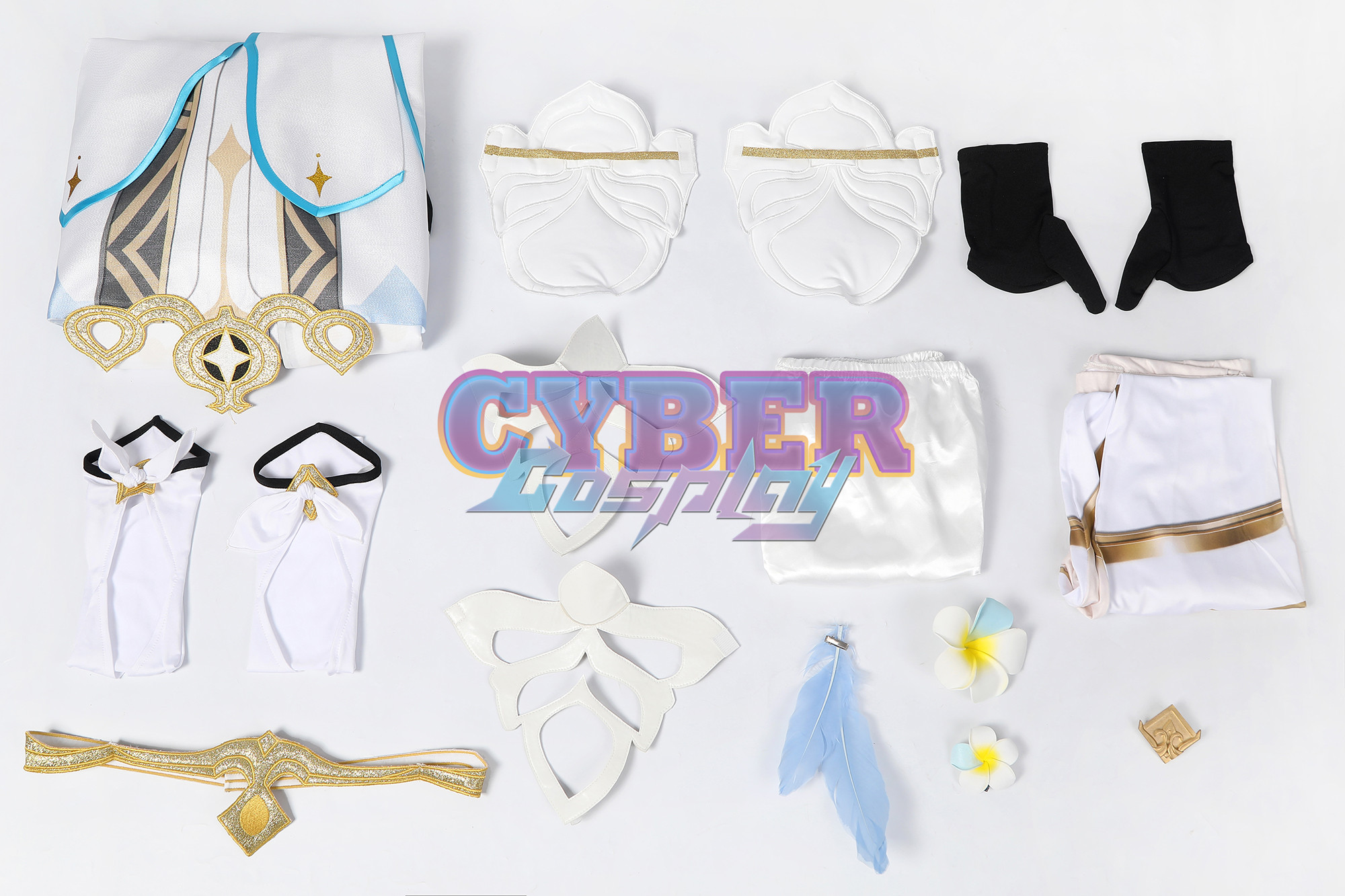 Genshin Impact Lumine Cosplay Costume C02033