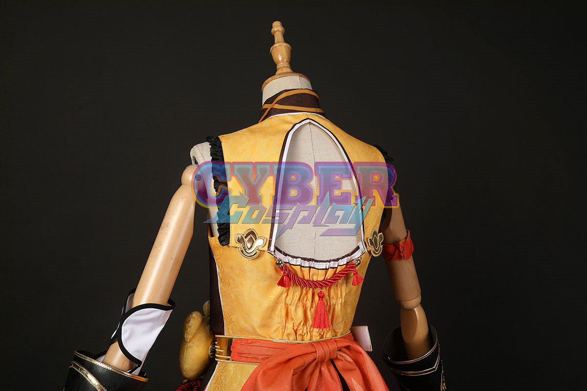 Genshin Impact Xiangling Cosplay Costume C02809