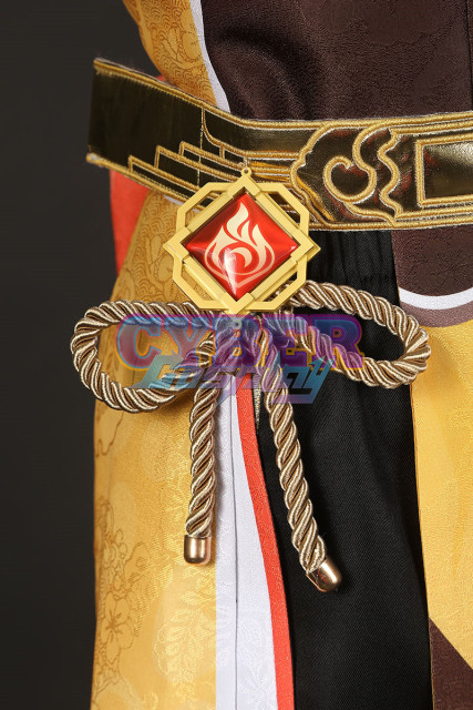 Genshin Impact Xiangling Cosplay Costume C02809