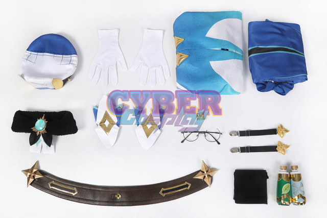 Game Genshin Impact Sucrose Cosplay Costume C02845
