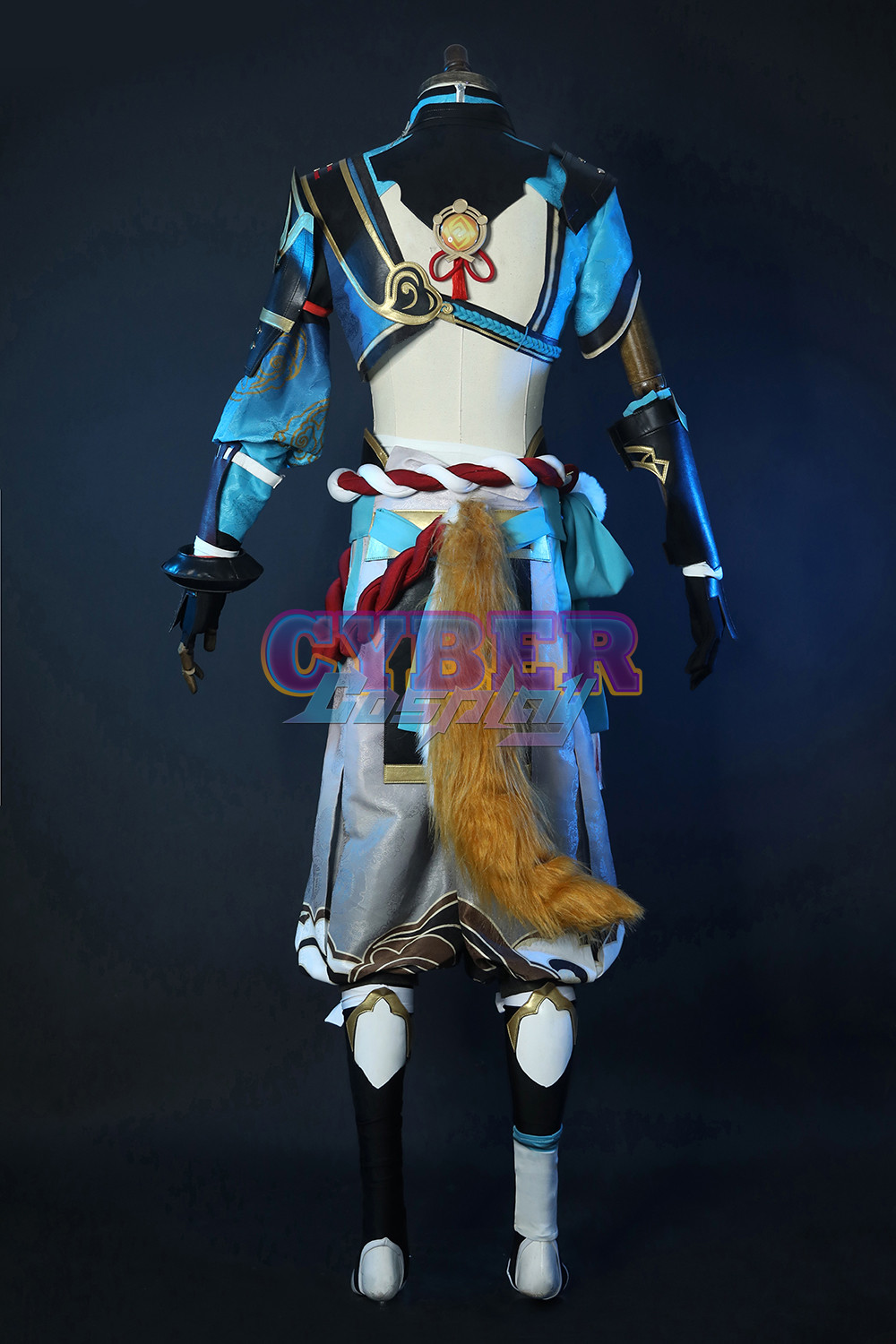 Genshin Impact - Gorou Cosplay Costume Jacquard Version C00668