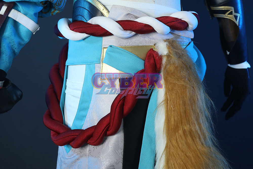 Genshin Impact - Gorou Cosplay Costume Jacquard Version C00668