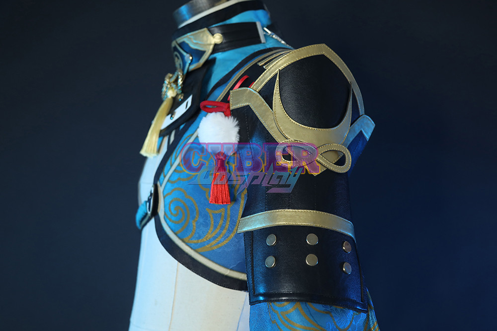 Genshin Impact - Gorou Cosplay Costume Jacquard Version C00668