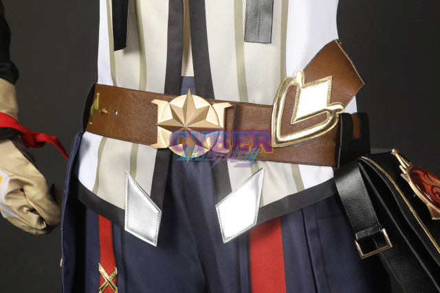 Genshin Impact Bennett Cosplay Costume Upgraded Version C02939