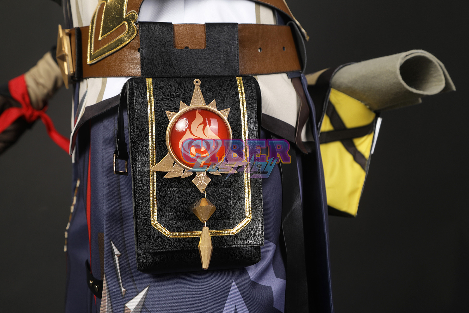 Genshin Impact Bennett Cosplay Costume Upgraded Version C02939