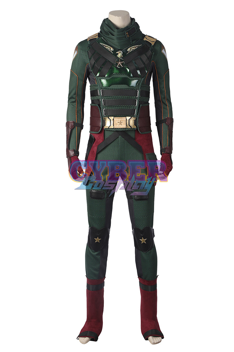 The Boys Season 3 Soldier Boy Ben Cosplay Costume C02867 Upgraded Version