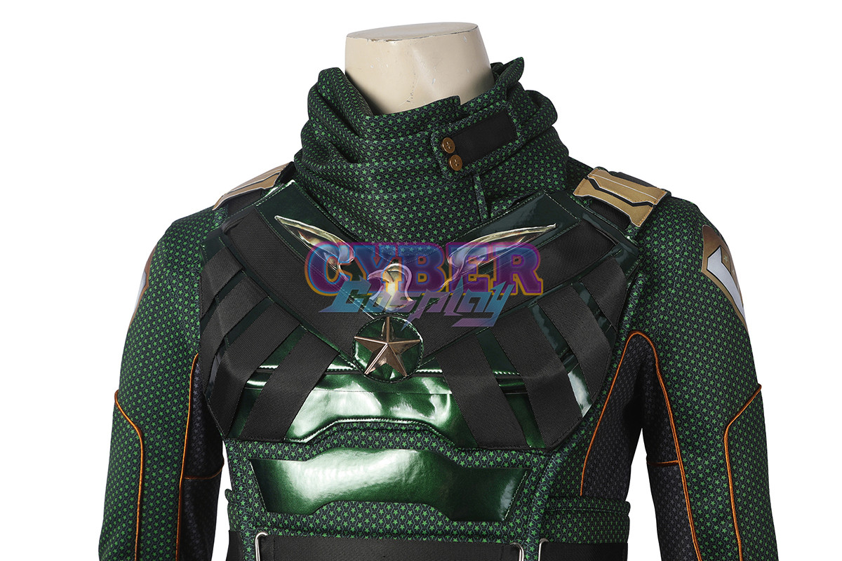 The Boys Season 3 Soldier Boy Ben Cosplay Costume C02867 Upgraded Version