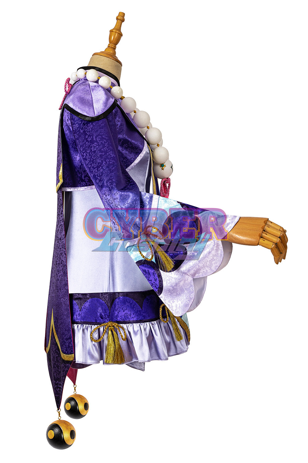 Genshin Impact Qiqi Cosplay Costume Upgrade Version C00166