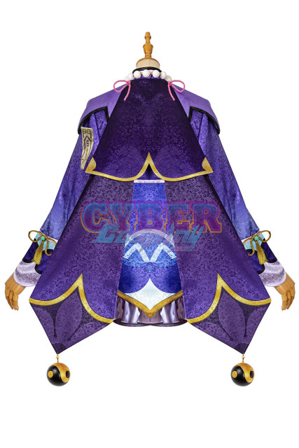 Genshin Impact Qiqi Cosplay Costume Upgrade Version C00166