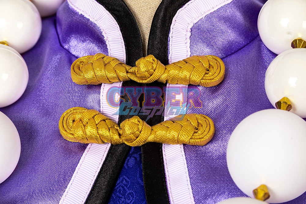 Genshin Impact Qiqi Cosplay Costume Upgrade Version C00166