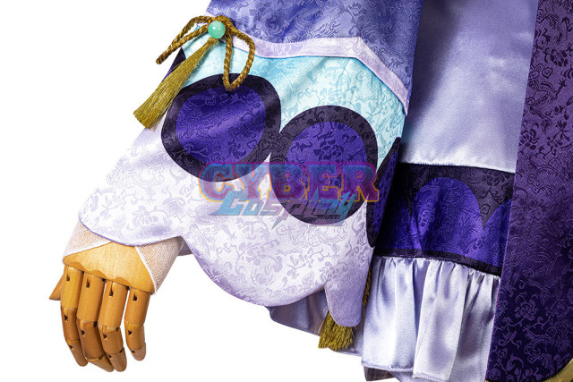 Genshin Impact Qiqi Cosplay Costume Upgrade Version C00166
