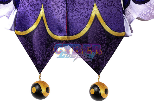 Genshin Impact Qiqi Cosplay Costume Upgrade Version C00166