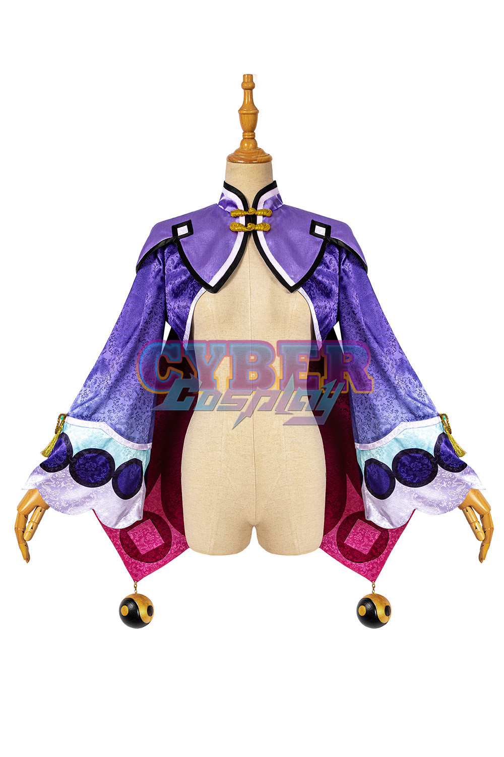 Genshin Impact Qiqi Cosplay Costume Upgrade Version C00166