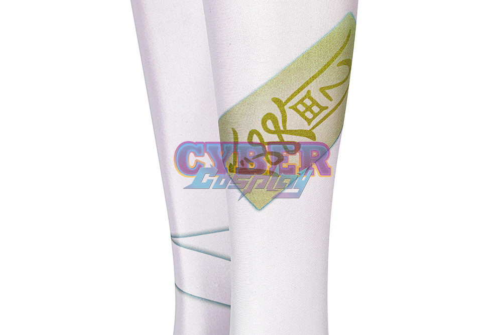 Genshin Impact Qiqi Cosplay Costume Upgrade Version C00166