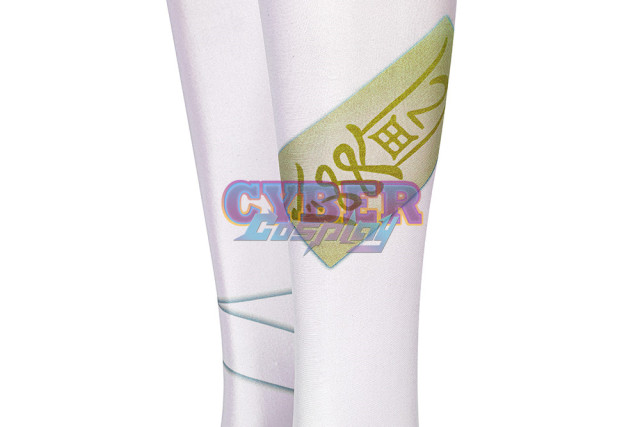 Genshin Impact Qiqi Cosplay Costume Upgrade Version C00166